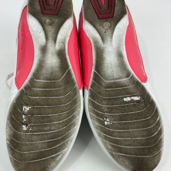 A.Co Sneakers Running Shoes Size 8 White Lace Up Round Toe Flat Heel - Picture 6 of 6